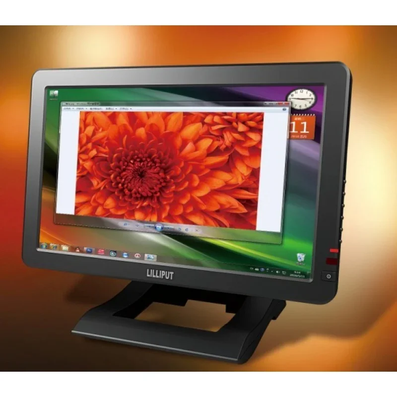 Fornecimento de monitor LCD LILLIPUT de 10,1 polegadas com HDMI, DVI, VGA, AV FA1011-NP/C/T