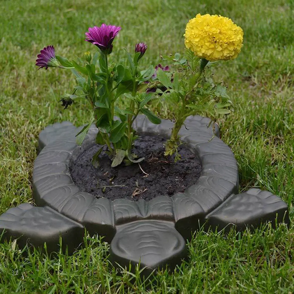 Molde de telha de piso de cimento em forma de tartaruga, faça você mesmo, fabricante de caminho, design exclusivo para pavimentação de jardim, moldes decorativos de pedra