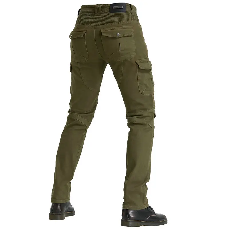 Jeans d\'équitation de moto, surintendant de course, protecteur de ceinture, pantalon de chevalier, automne vert, nouveau, 2022