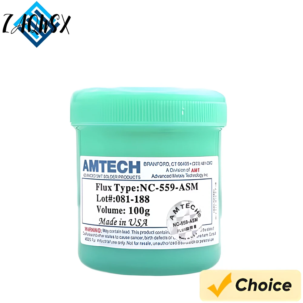 100% AMTECH-NC-559-100g ASM Flux Paste Blei Freies Löten Flux Nadeln BGA Schweißen Häufig Verwendet Auf Solder 559 Flux Solder