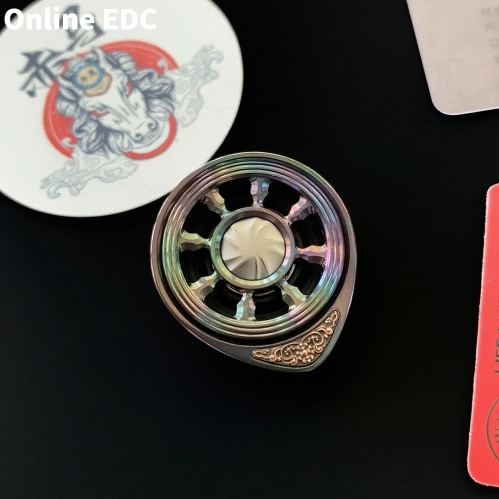 Used EDC Toys CHIMAGO EDC Bodhicitta Fidget Spinner Fidget Toys For Adults Necklace Pendant Adult Sensory Toy