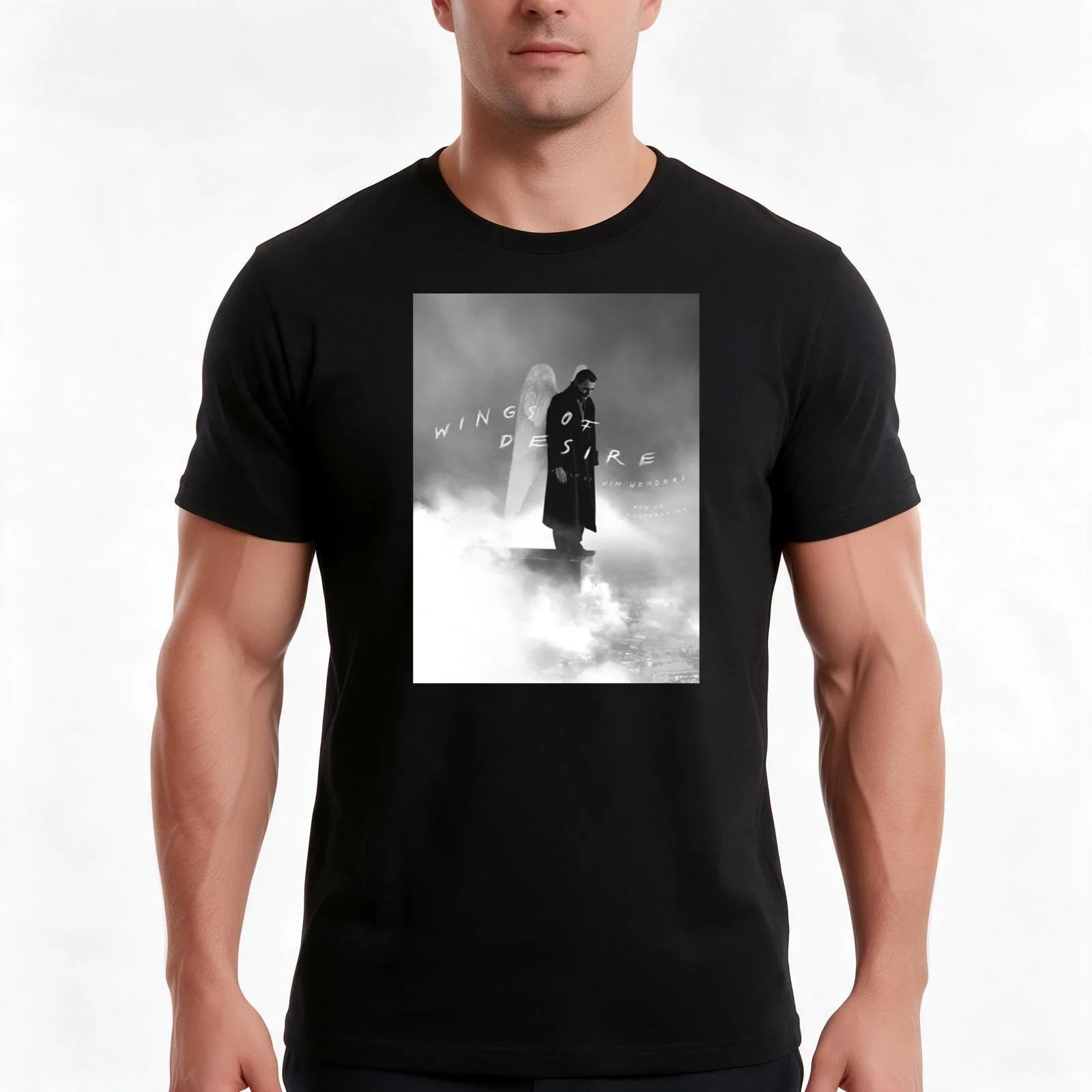 Wings of Desire Men T Shirt cotton t shirt pack
