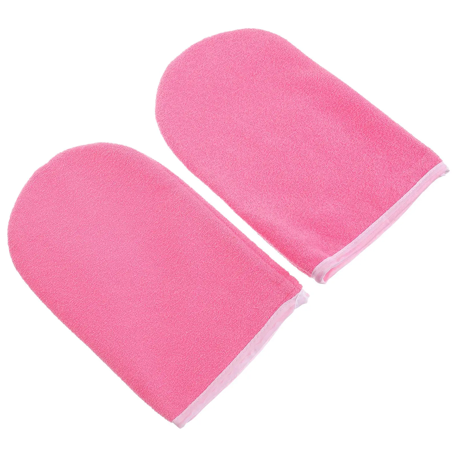 Paraffin Gloves Hot Wax Hand Covers Salon Spa Mitts Thick Insulated Reusable Paraffin Wax Covers Hand Bath MittensWhite