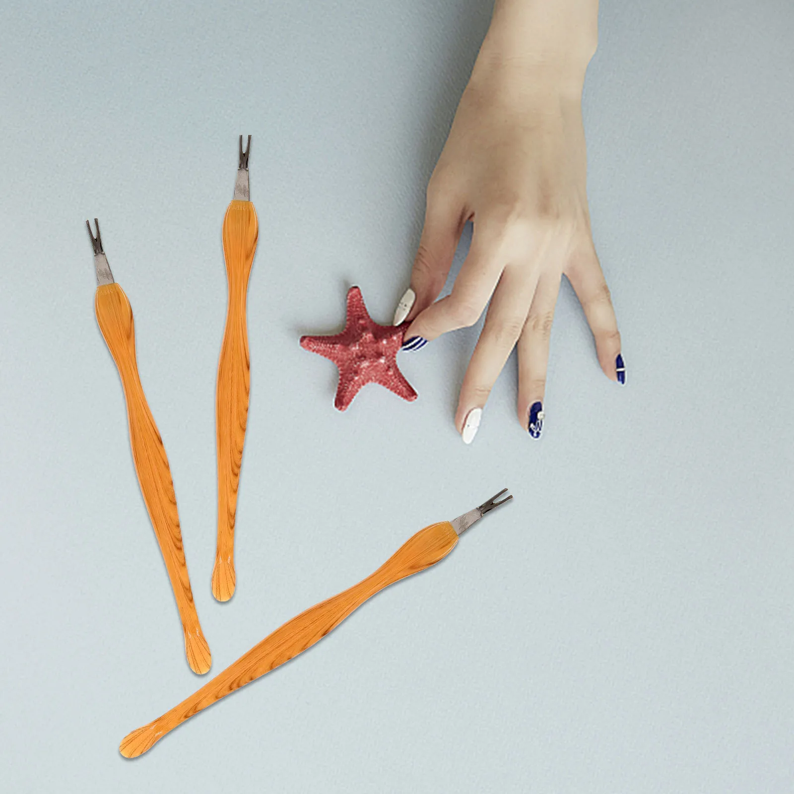 

10Pcs Portable Nail Cuticle Pusher Tool Stainless Steel Manicure Supplies for Women Gift Cuticle Pusher Tool Manicure Tools