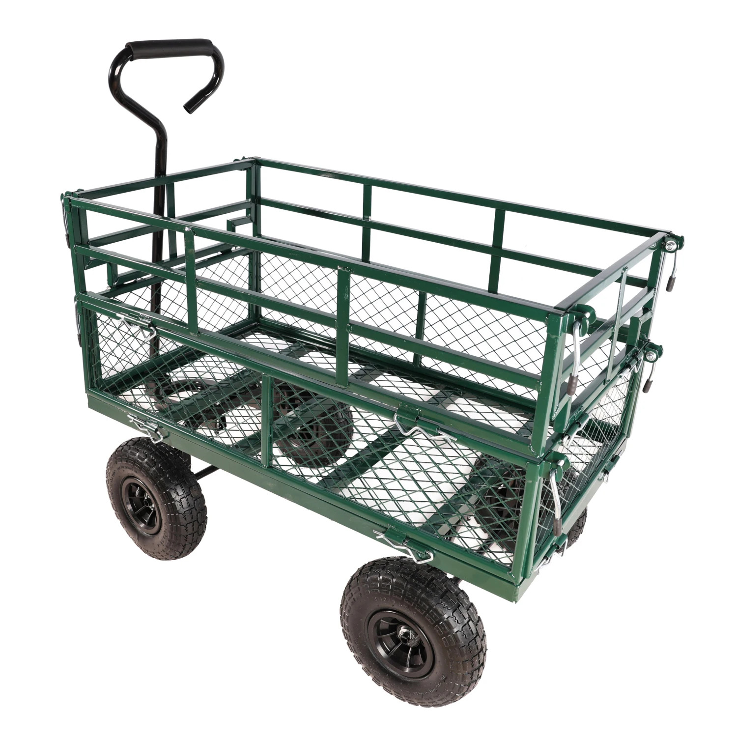 تجعل شاحنات عربات الحديقة من Wagon Cart أسهل لنقل الحطب