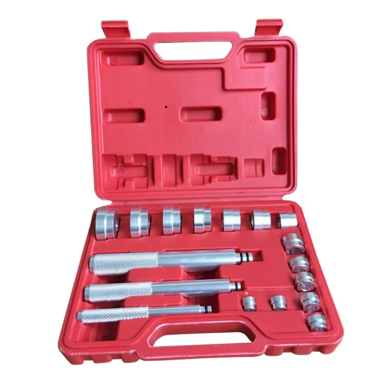 17pcs Bushing Bearing Driver Oil Seal Installer Remover Insert Tool Kit with Box Automotive Hand Tool