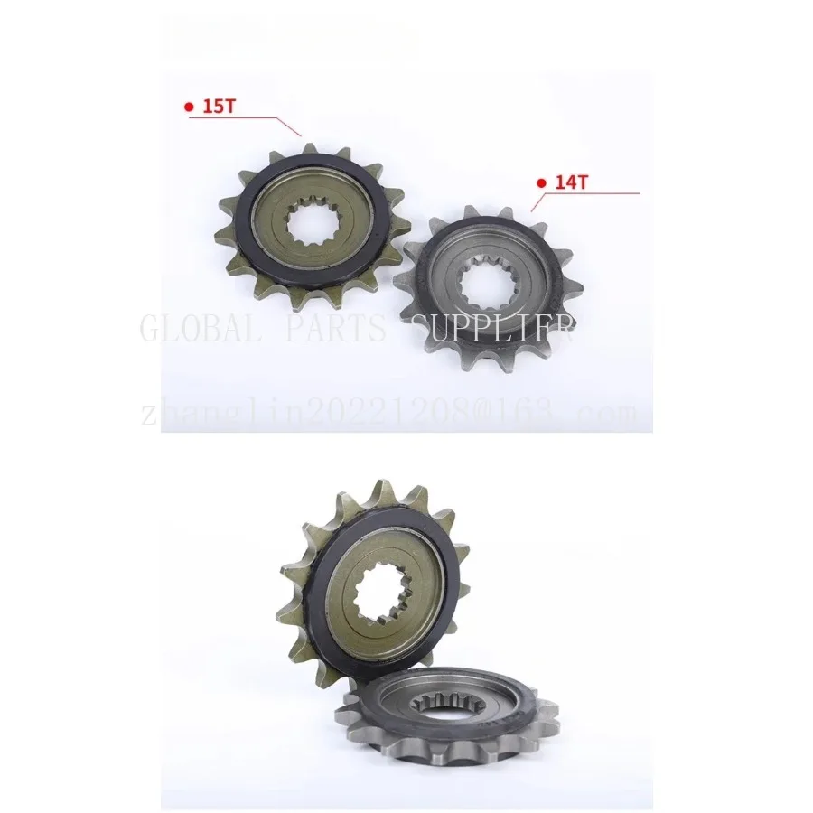 1pc 400cc Motorcycle front Sprocket 14 15 Teeth Pinion For cf moto CF650 400NK  650NK MT GT