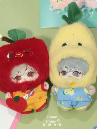 سلسلة كاواي الكمثرى والفاكهة ، غطاء رأس تنكري ، قبعة ملابس ، تغيير الملابس ، بدلة ، هدية للأولاد والبنات ، لا تكرار ، 10