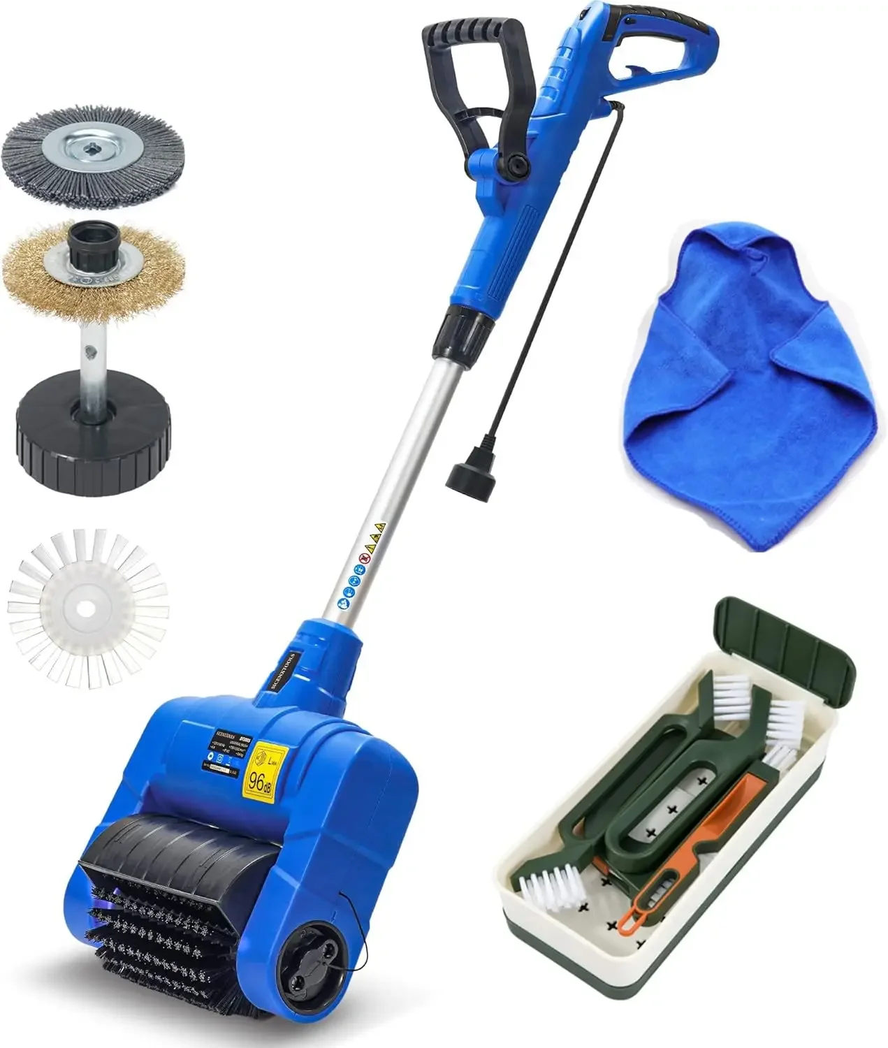 for Tile Floors Electric Grout Cleaner Machine Tile cleaner with A Power Roller Brush Work for Whole House and Big