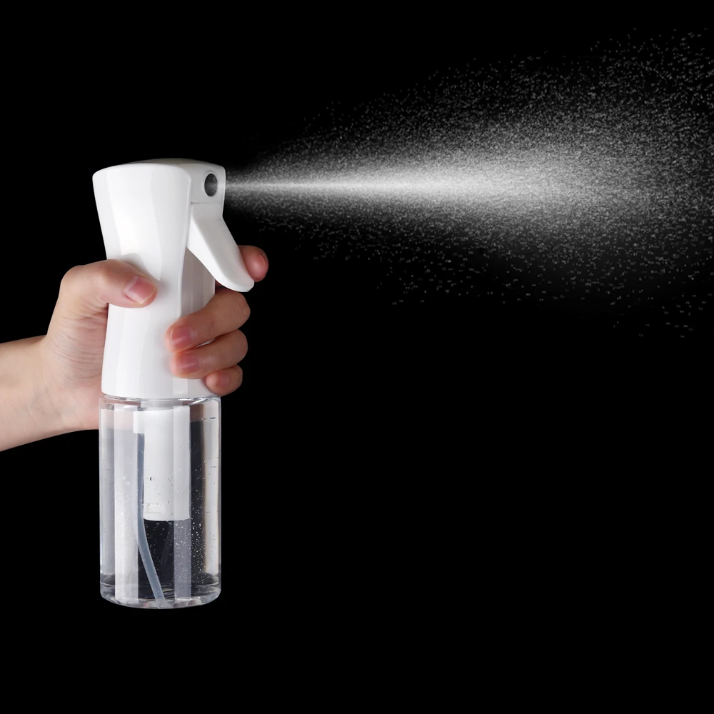 200ML Continuous Spray Bottles For Hair Mister Ultra Fine Mist Sprayer for Hairstyling, Barbers, Salons, Cleaning, Plants, Pets