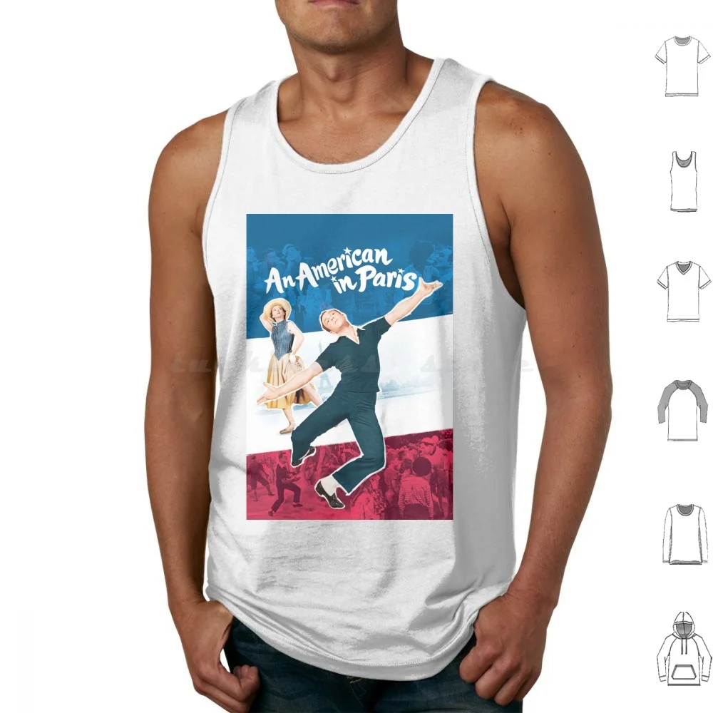 An American In Paris Poster Tank Tops Print Cotton An American In Paris Max Von Essen Rhapsody In Blue Porgy And Bess West