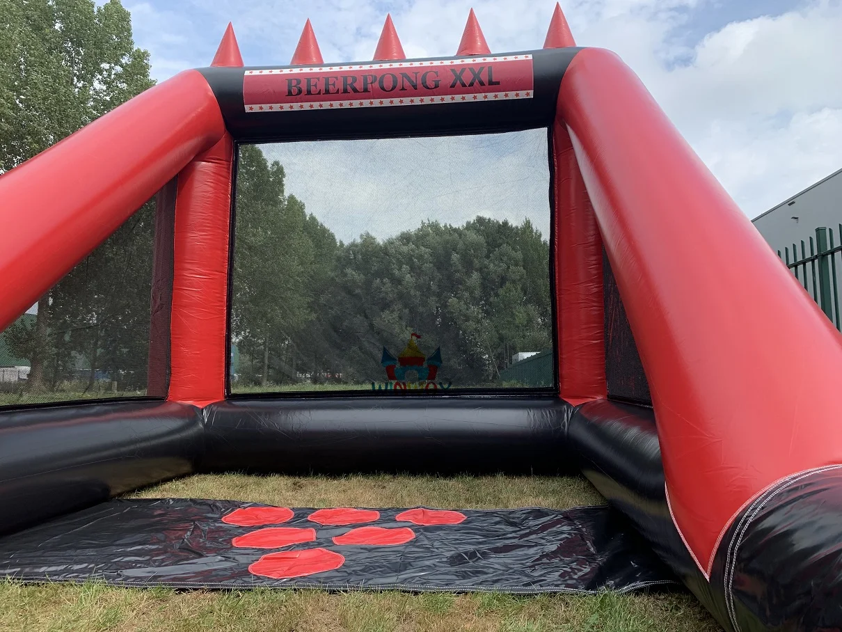 30フィートの魅力的な屋外用インフレータブルビアポンゲームXXLアリーナ