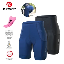 X-Tiger Women Cycling Shorts 3D Sponge Cushion Mountain  Bike Shorts Shock-absorbing  Breathable MTB Road Bicycle Shorts