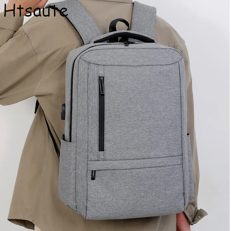 

2 styles Travel Backpack For Men Business Backpacks School Expandable USB Bag Large Capacity Laptop Waterproof Fashion Backpack