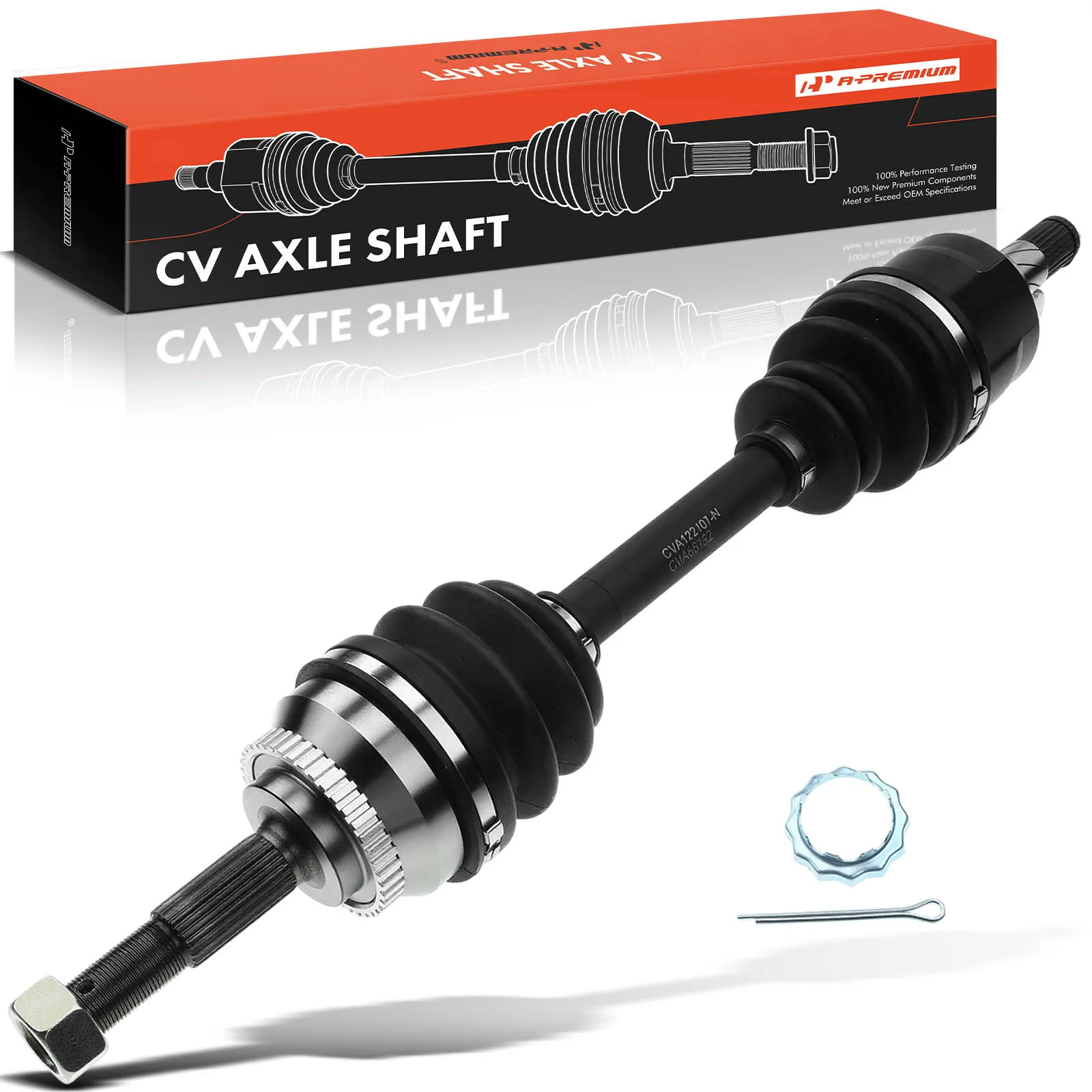 A-Premium Front Driver Side CV Axle Assembly for Nissan Sentra 1998-1999 200SX 1998 Lucino 1998-2000
