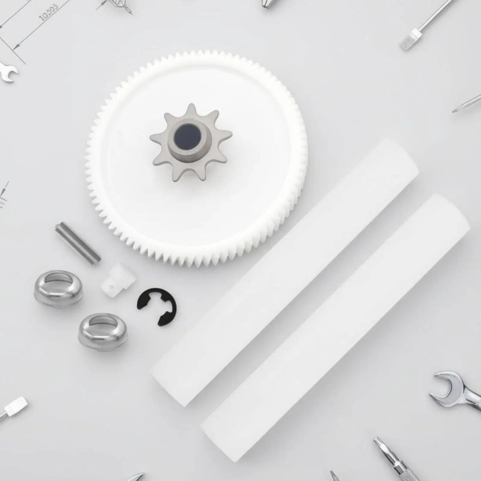 882699 Drive Gear Kit Wear-Resistant Appliance Part Easy Installation for Repair