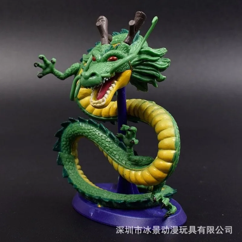 Dragon Ball Figurines Anime Sculpture Ornaments Green Shenrons Toy Models Childrens Birthday Fine Ornamentation Bedchamber Gifts