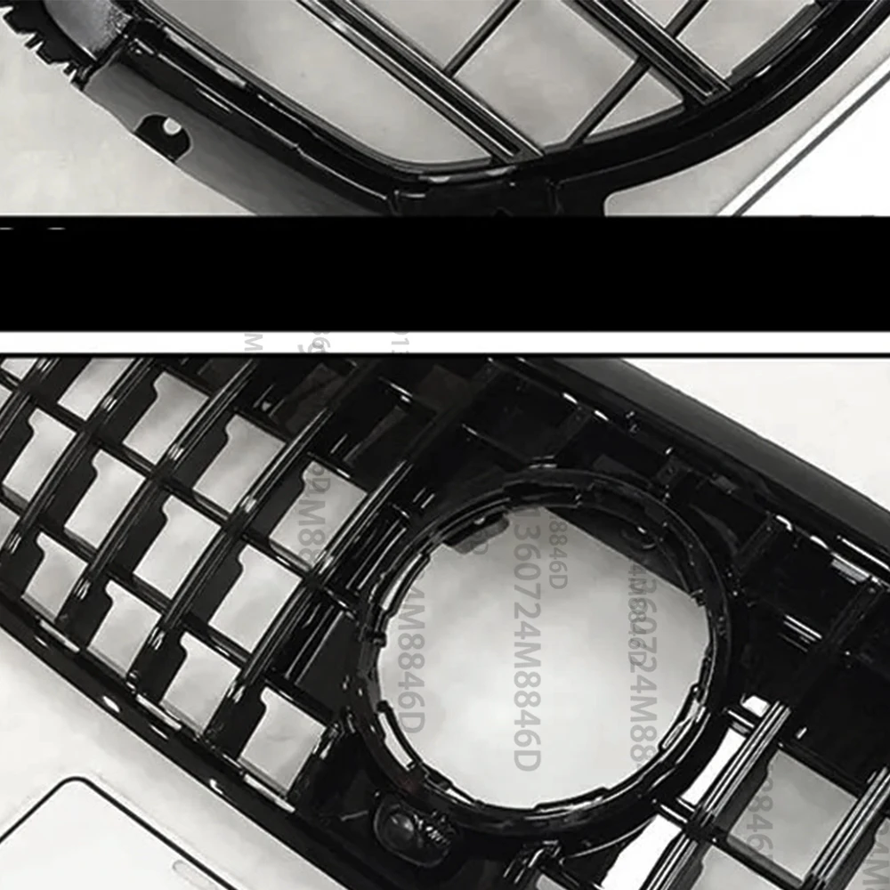 

Решетка радиатора для Mercedes-Benz GLB X247 2020-2023, идеальная замена, глянцевый черный цвет в стиле AMG, простая установка без резки