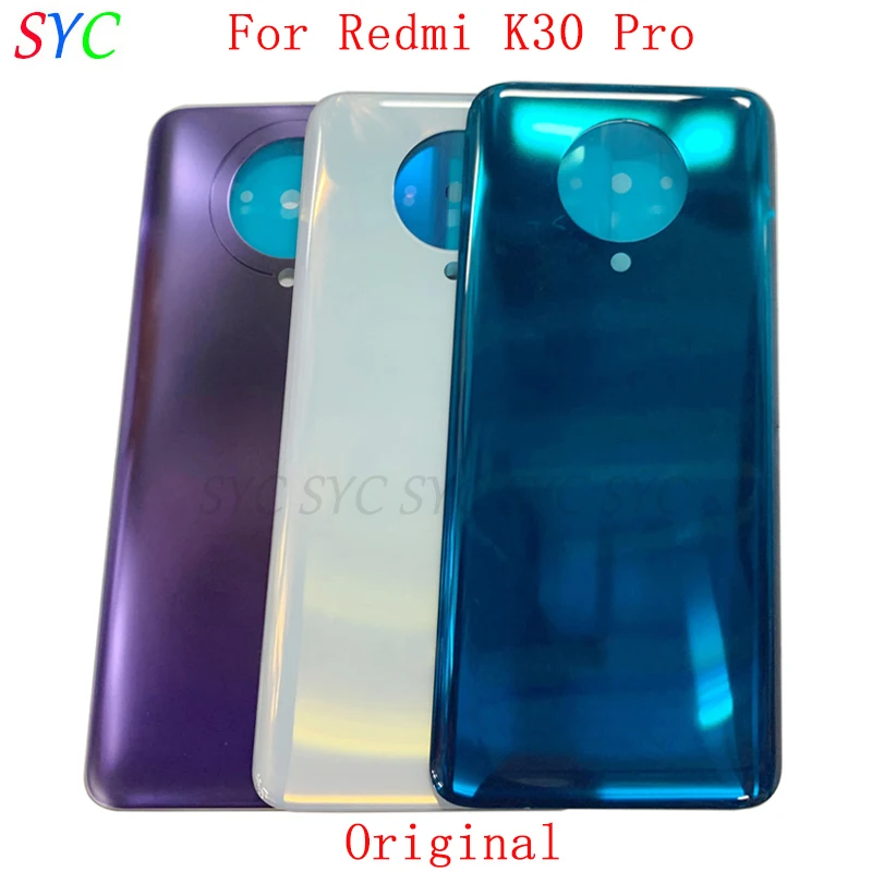 

Original Rear Door Battery Cover Housing Case For Xiaomi Redmi K30 Pro Back Cover with Adhesive Sticker Logo Repair Parts