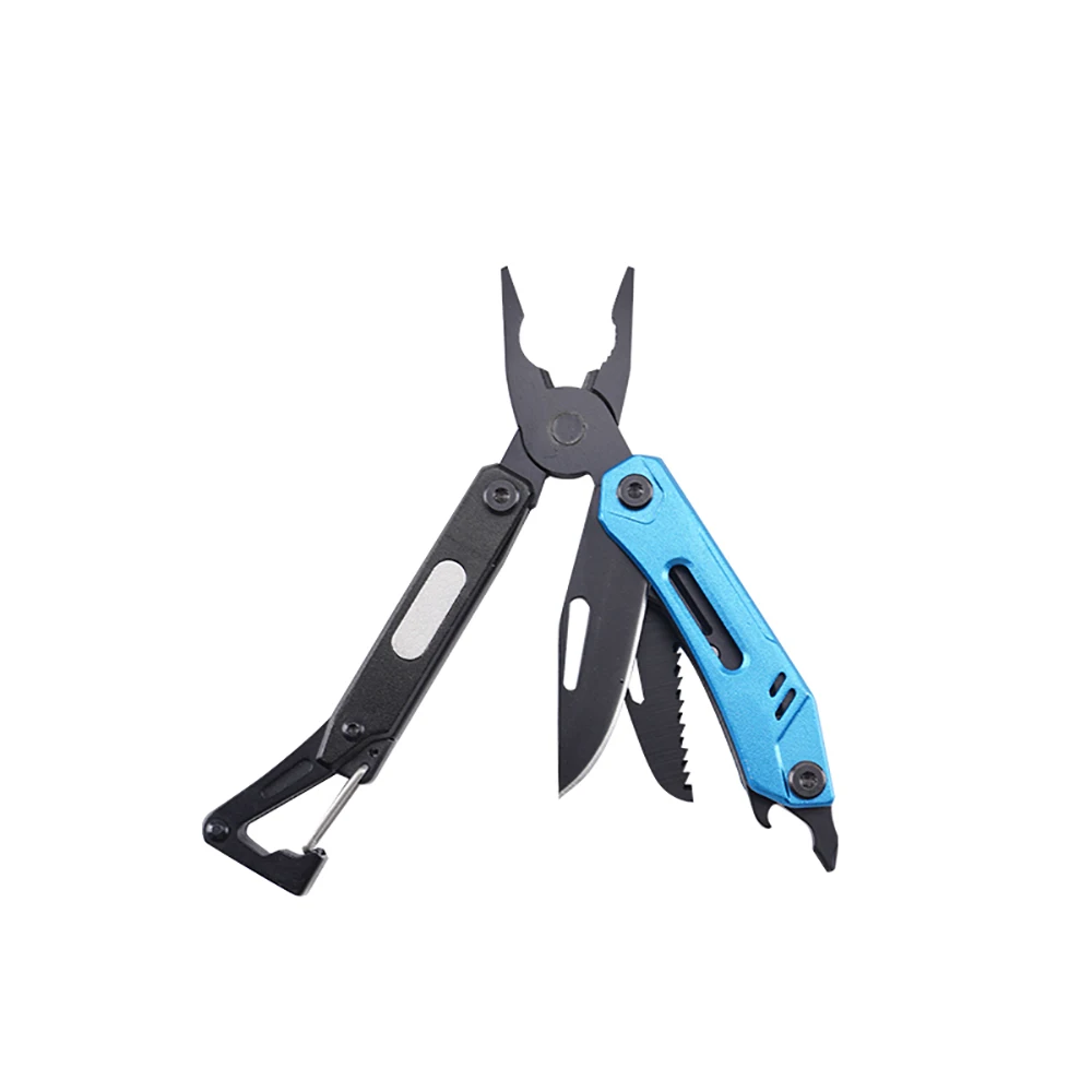 

Multi Tool Pliers 8-in-1 Multitool Knife Saw Screwdriver Scissors Bottle Opener for Camping Fishing Hiking Survival