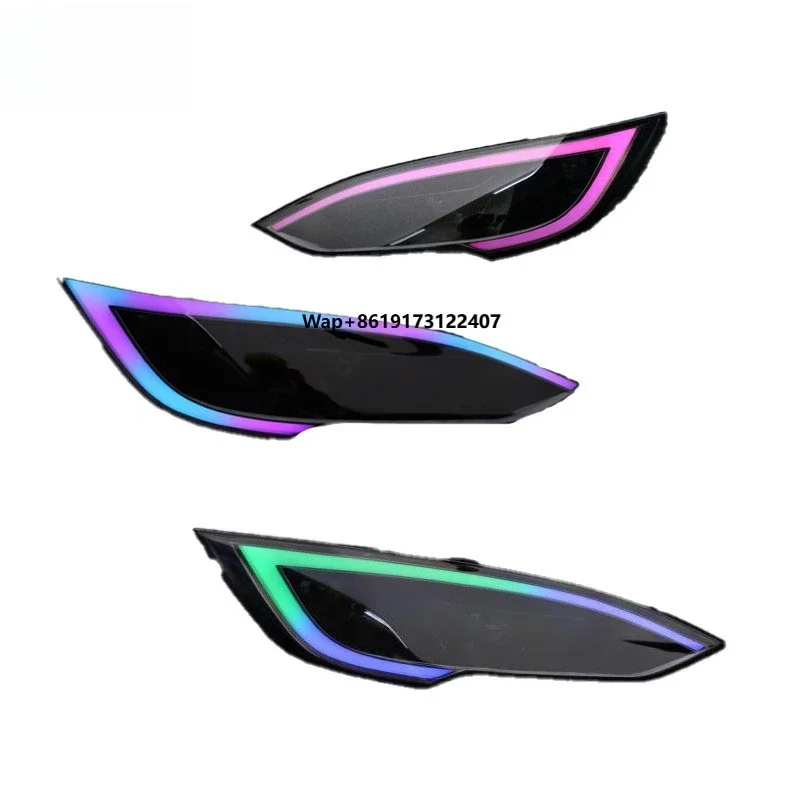 

For Model S Upgrade Kit with New Colorful Headlights for Old Model Replacement