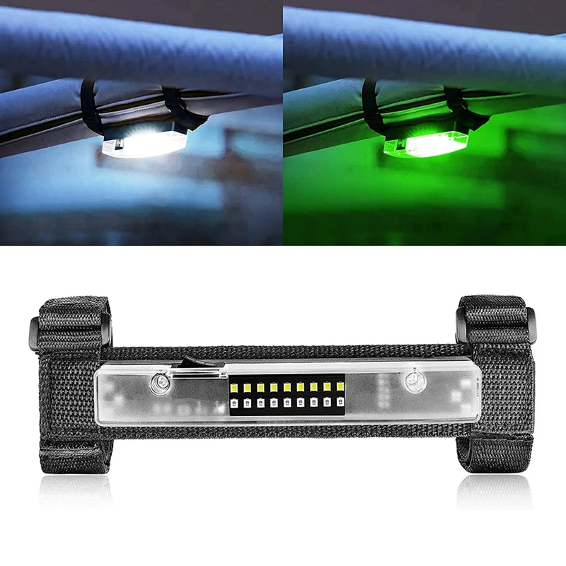 Universal Roll Bar Mount LED Light UTV Dome Light With Switch Interior Light For Polaris RZR Kawasaki ATV