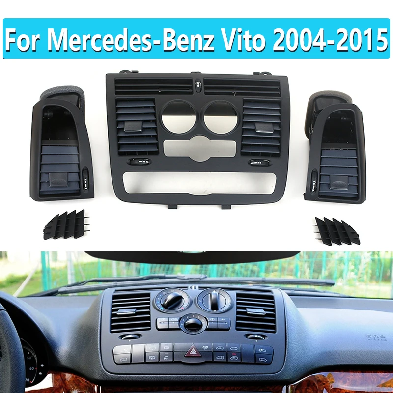 

Автомобильное отверстие для кондиционера для Mercedes-Benz Vito Viano 2004 2005 2006 2007 2008 2009 2010-2015, вентиляционные отверстия для кондиционера, автомобильные детали
