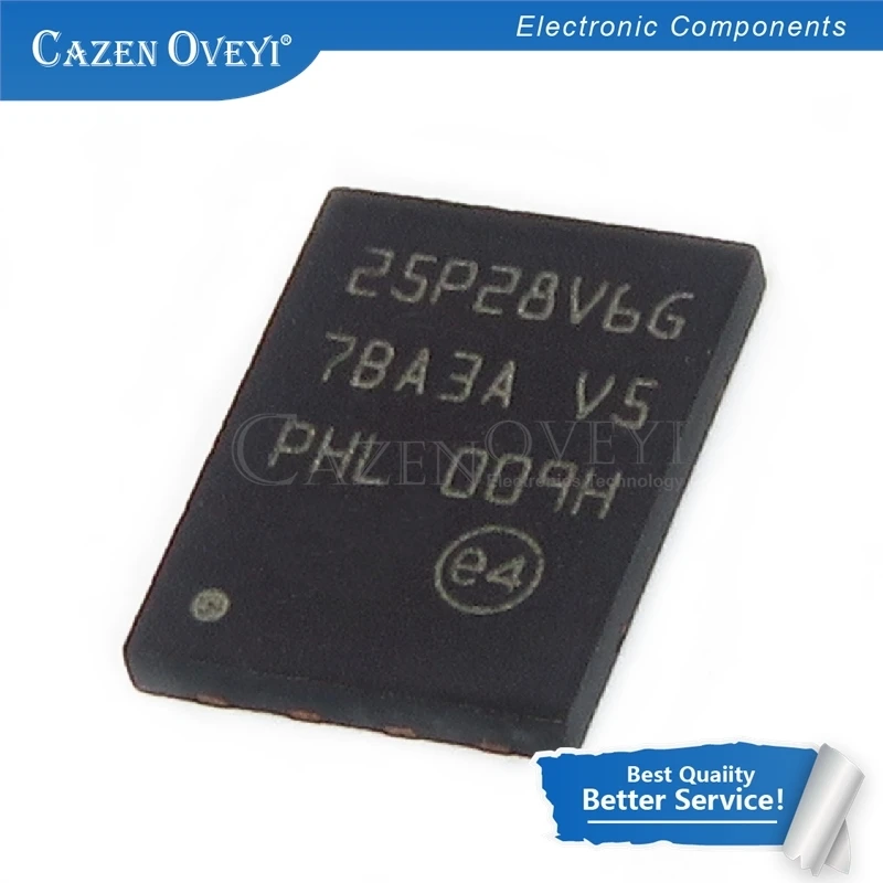 

5 шт./партия, флэш-память M25P128, флэш-память 25P28V6G