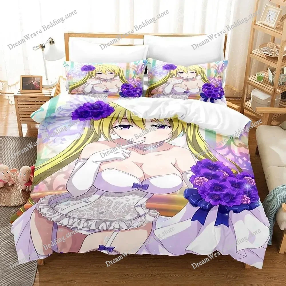 

Trinity Seven Bedding Set Single Twin Full Queen King Size Bed Set Adult Kid Bedroom Duvet Cover Sets Print Anime Bed Sheet Set