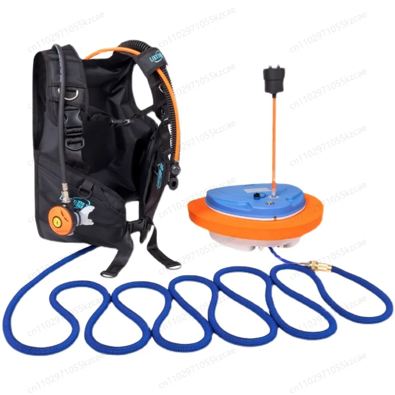 

Submersible breathing apparatus, upgraded underwater breathing