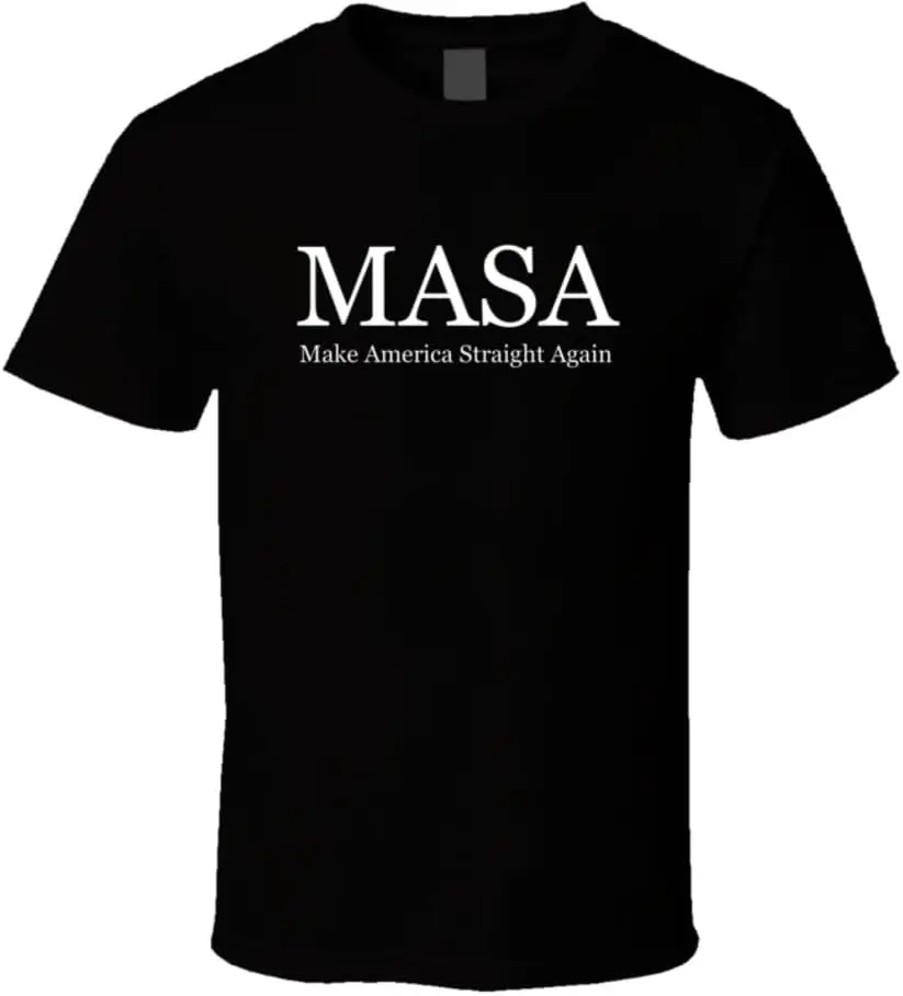 Masa Make America Straight Again Funny Target Gift T Shirt