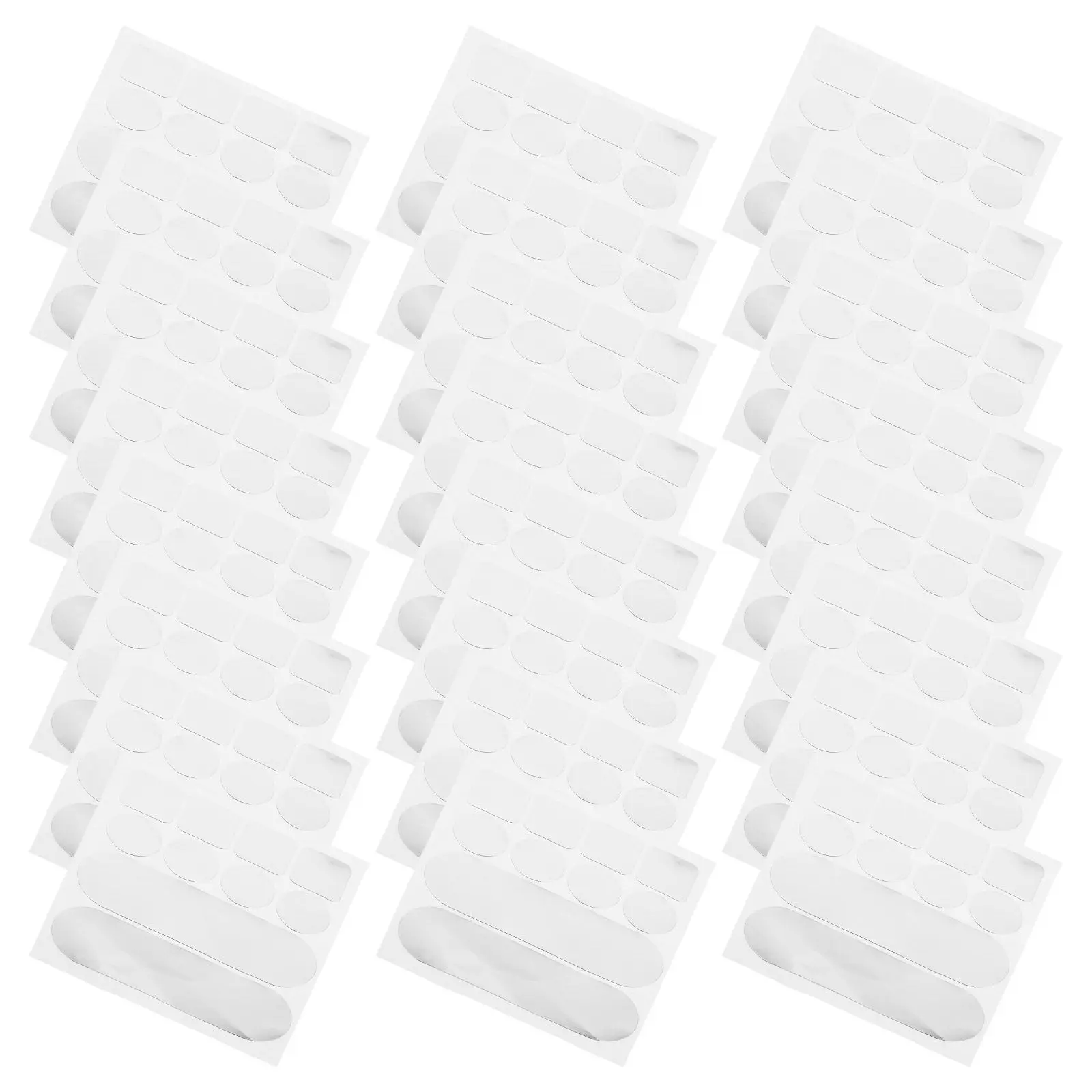 

50 шт. высокотемпературных алюминиевых заплаток-лент для ремонта кастрюль и сковородок, устранения протечек, герметизации кухонной утвари, водонепроницаемые заплатки