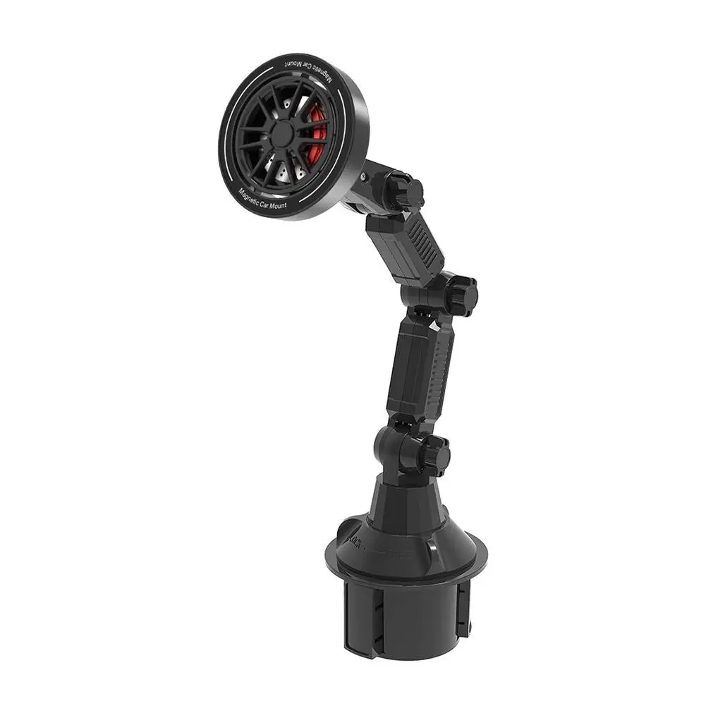 Magnetischer Langarm-Autohalter für Handy und Becher 360° ° Drehbare Klapphalterung für iPhone 16/15/14/13 Samsung – Detail 12