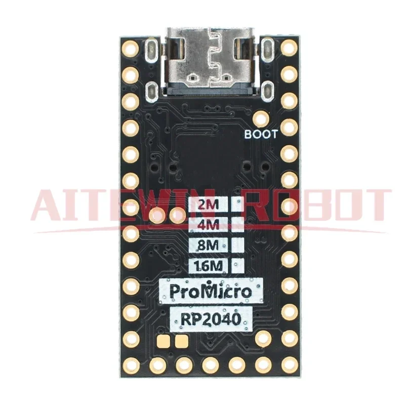 Helios OxB2 MicroPython과 호환되는 Raspberry PI 미니 개발 보드 ProMicro RP2040