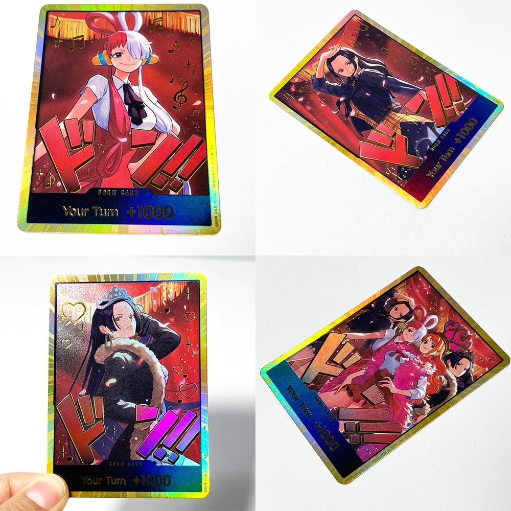 DON！！ONE PIECE Anime Collection Game Card Proxy OPCG English/japanese Hancock/Nami/Robin/Nice Robin/Uta texture Hotstamped Card view 6