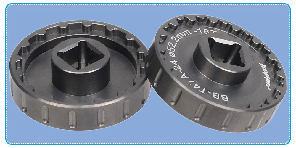 HEPPE Dual-Use-Fahrrad T47 Tretlager Installations- und Entfernungsschlüssel T47 BB Reparaturwerkzeug für 16T T47 Ceramicspeed BB Reparatur – Detail 9