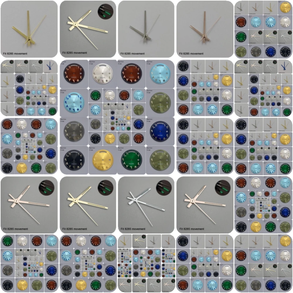 عالية الجودة 31 مللي متر S شعار الطلب اليوم والتاريخ الأرقام العربية أشعة الشمس الهاتفي صالح 8285 ساعة يد تعمل بالحركة تعديل الملحقات