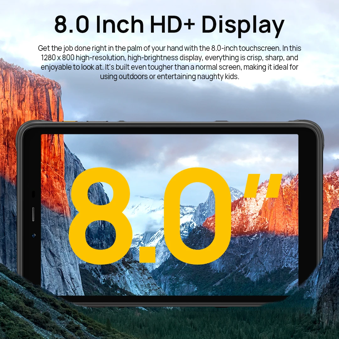 Ulefone Armor Pad Pro Rugged Tablet IP68/IP69K 4G MT8788 16GB RAM(8GB+8GB Virtual RAM) 128GB ROM 48MP 7650mAh Android 13