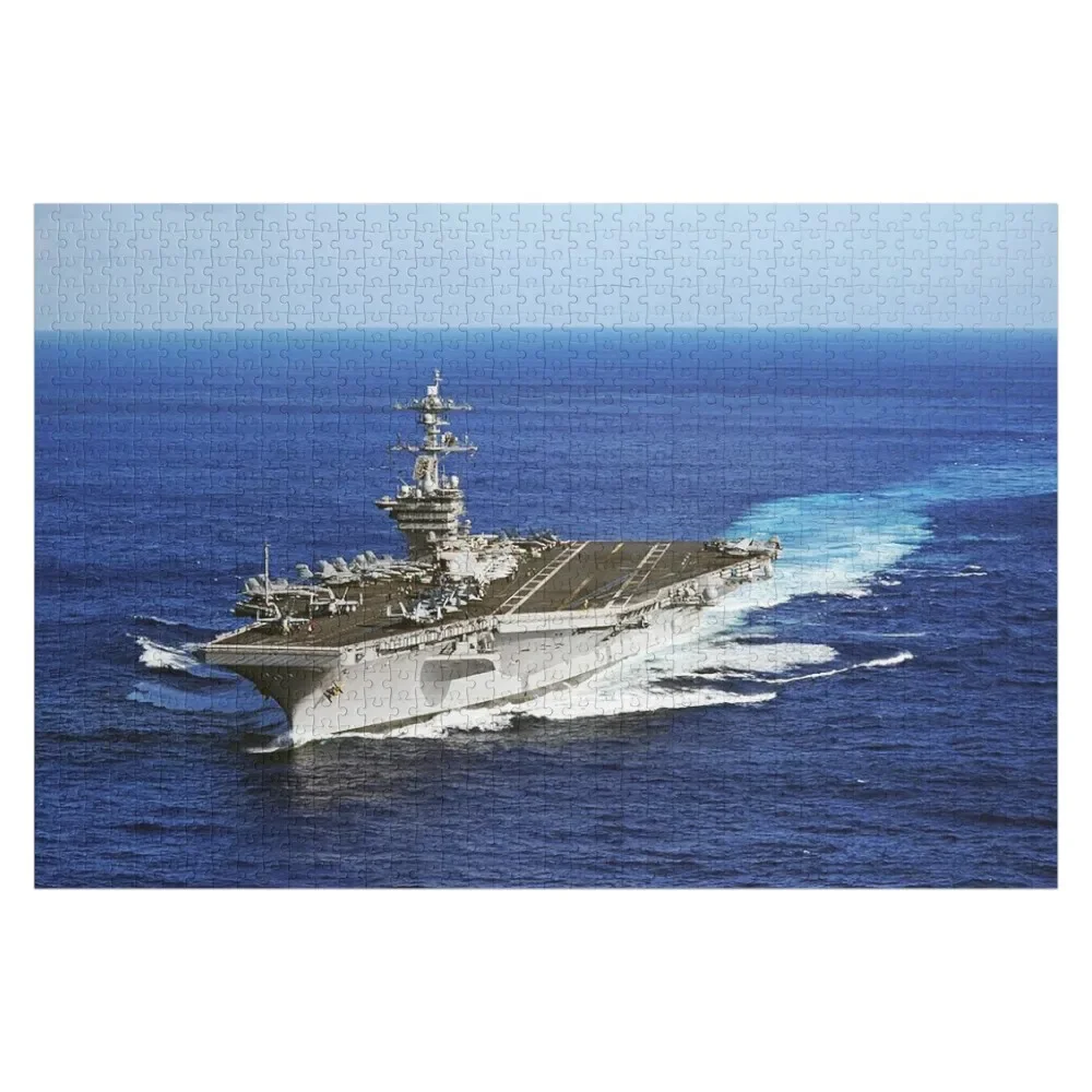 USS CARL VINSON (CVN-70) SHIP'S STORE Jigsaw Puzzle Jigsaw For Kids Toddler Toys Wooden Animal Personalized Wooden Name Puzzle