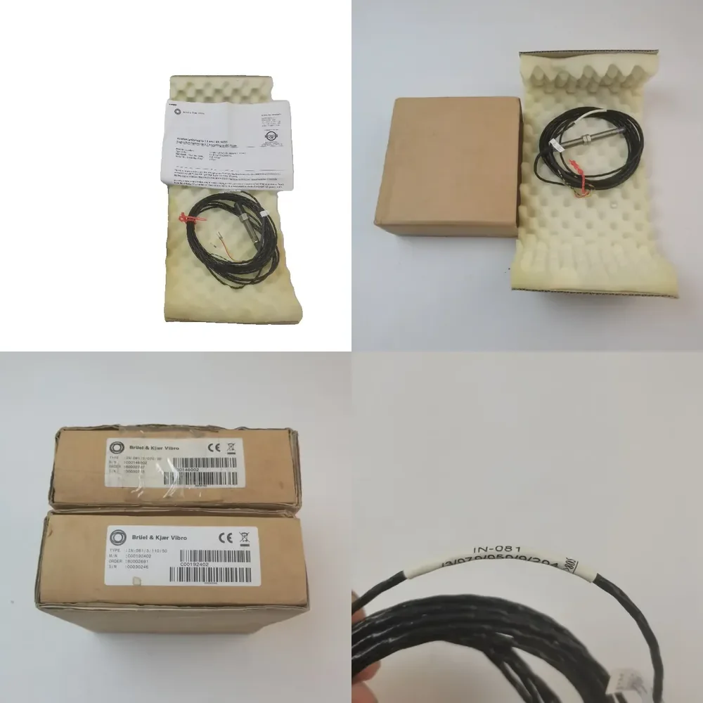 

Spot B & K VIBRO Germany Schenck IN-081/3/110/070/50 Eddy Current Displacement Sensor