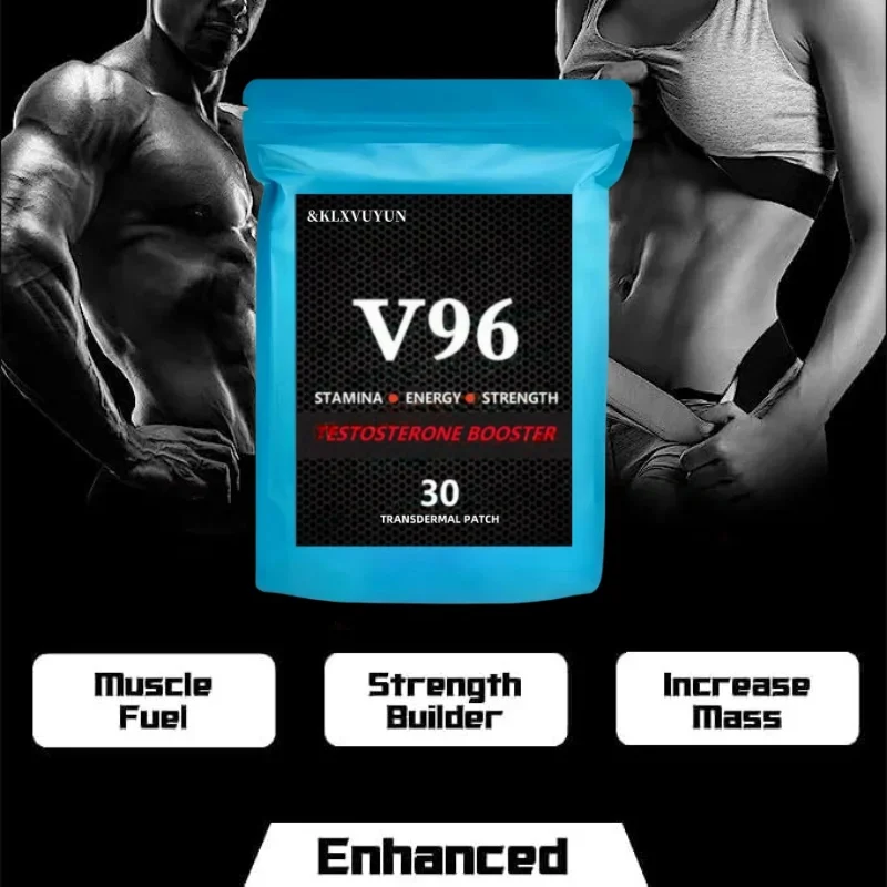 V96 Strongest Testosterone Booster - Increase Strength, Stamina, Energy - Endurance Test Booster, Muscle Growth