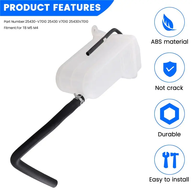 Stable-25430-V7010 Car Engine Coolant Reservoir Tank For JAC T8 M5 Expansion Pot Car Parts 25430 V7010 25430V7010 view 6