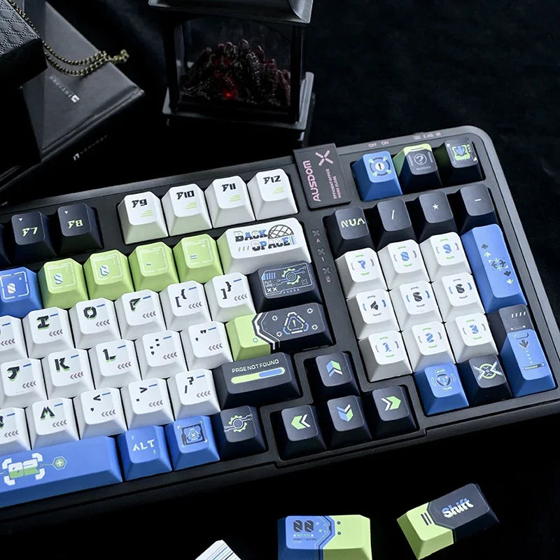 404 codice PBT keycap wooting60he Succubus 87 copritastiera personalizzazione personalizzata altezza originale