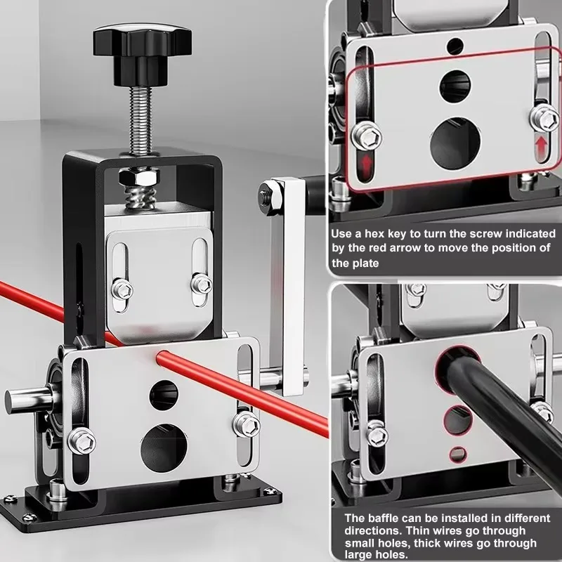Manual/Electric Powered Wire Stripping Machine Wire Stripping Wire Stripper Portable Wire Stripper Electric Wire Stripping Tool