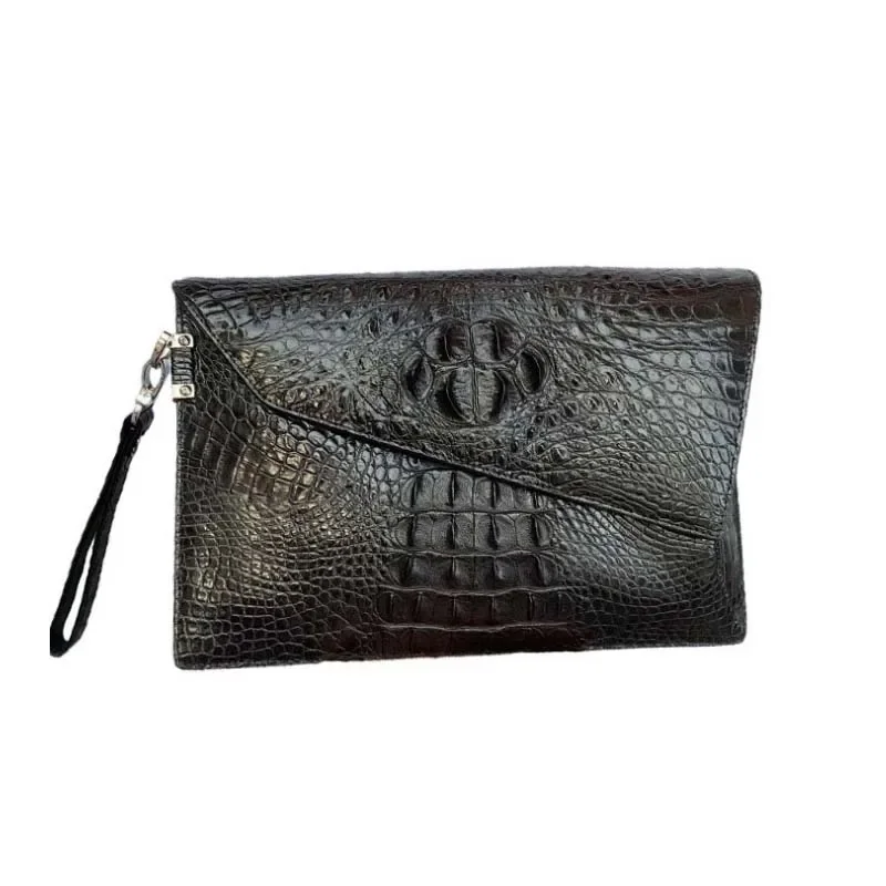 

wanexing new crocodile men bag leisure Hand bag fashion trend business handbags men cluth bag