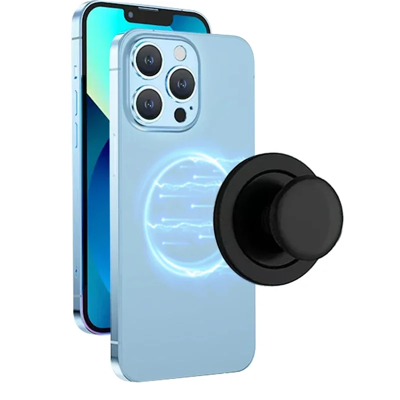 

НОВАЯ магнитная складная кольцевая подставка для сотового телефона для IPhone 17 16, чехол для телефона Mag-Safe, совместимый с GripTok, прочный противоскользящий держатель