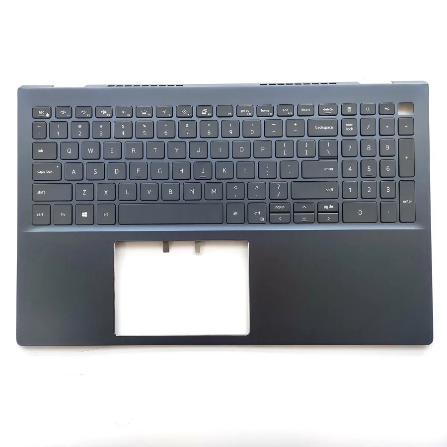 

New Palmrest Backlit Keyboard Wifi Cable For Dell Inspiron 15 5501 0P93G9 US