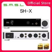 SMSL SH-X Headphone amplifier High output-power High Gain HIFI Balanced 4.4mm/6.35mm Preamplifier Output SHX Available with SUX