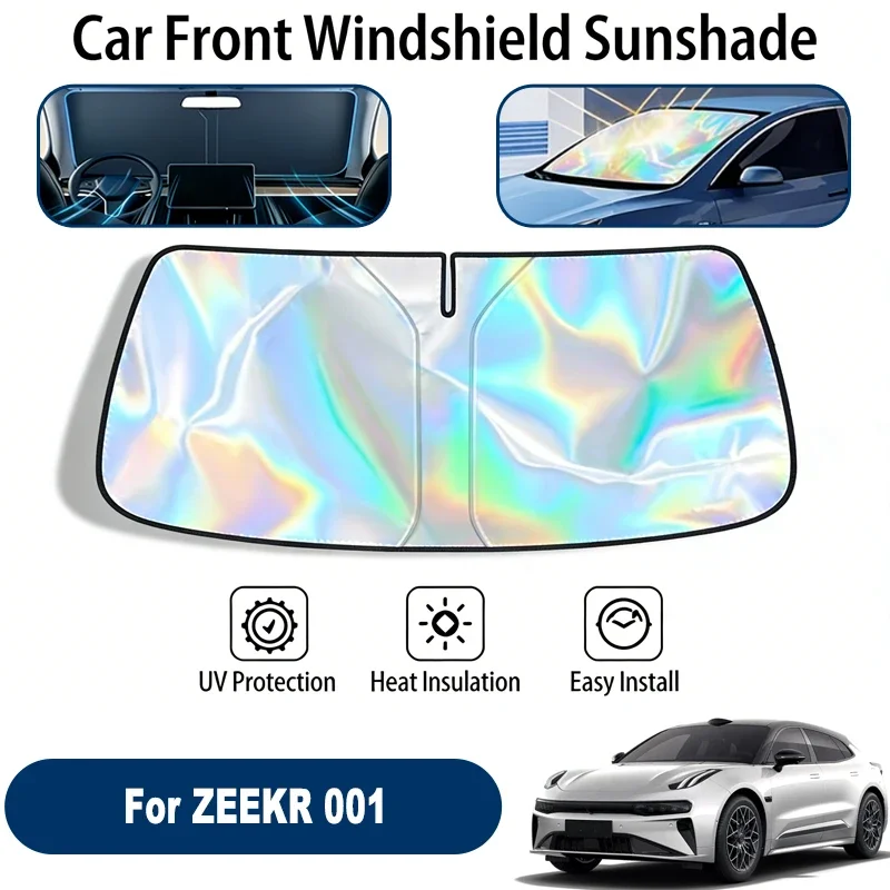 

Windshield Sun Shade For ZEEKR 001 Foldable UV Reflective Front Window Sun Protection Cover Accessories