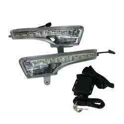 July King LED Daytime Running Lights case for Nissan Teana Altima L33 2013-2016, LED DRL With Yellow Turn Signals Light